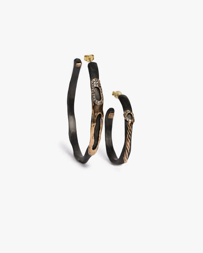 Cerchi Heathrow black bronzo e zirconi