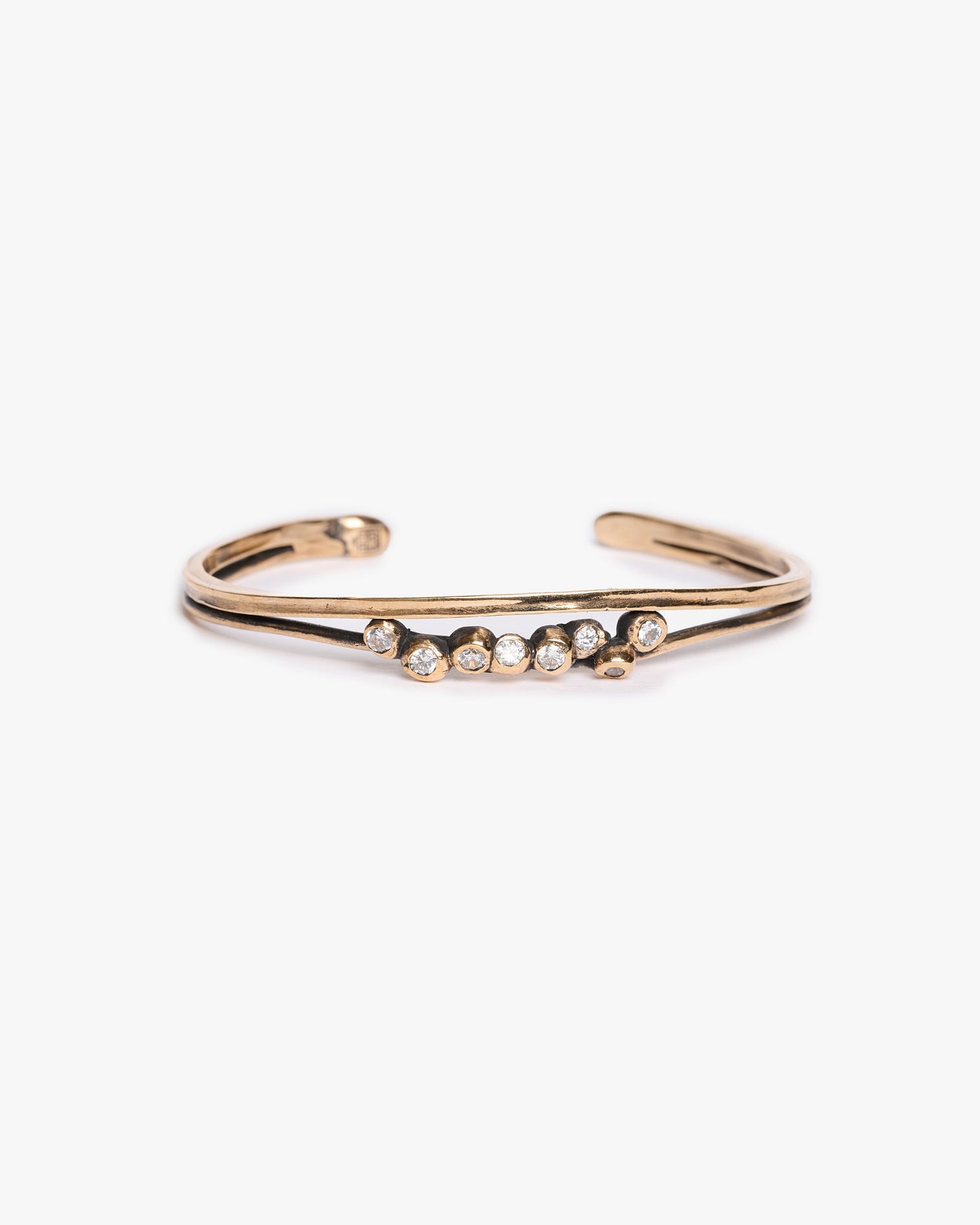 Bracciale Haneda bronzo e zirconi basic