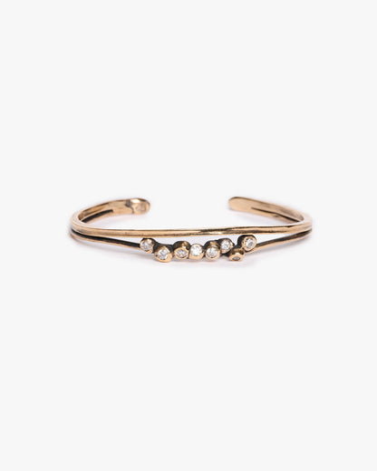 Bracciale Haneda bronzo e zirconi basic