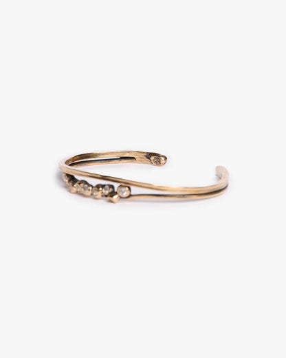 Bracciale Haneda bronzo e zirconi basic