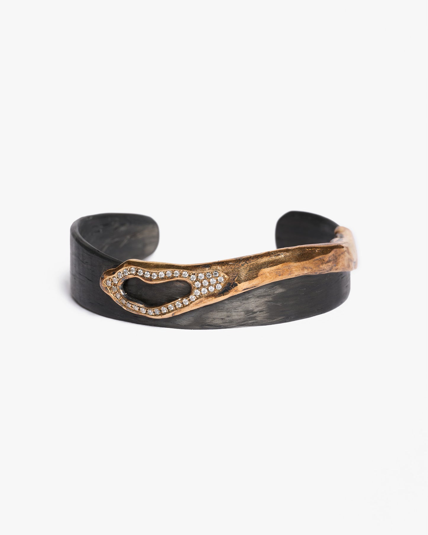 Bracciale small Heathrow black bronzo e zirconi