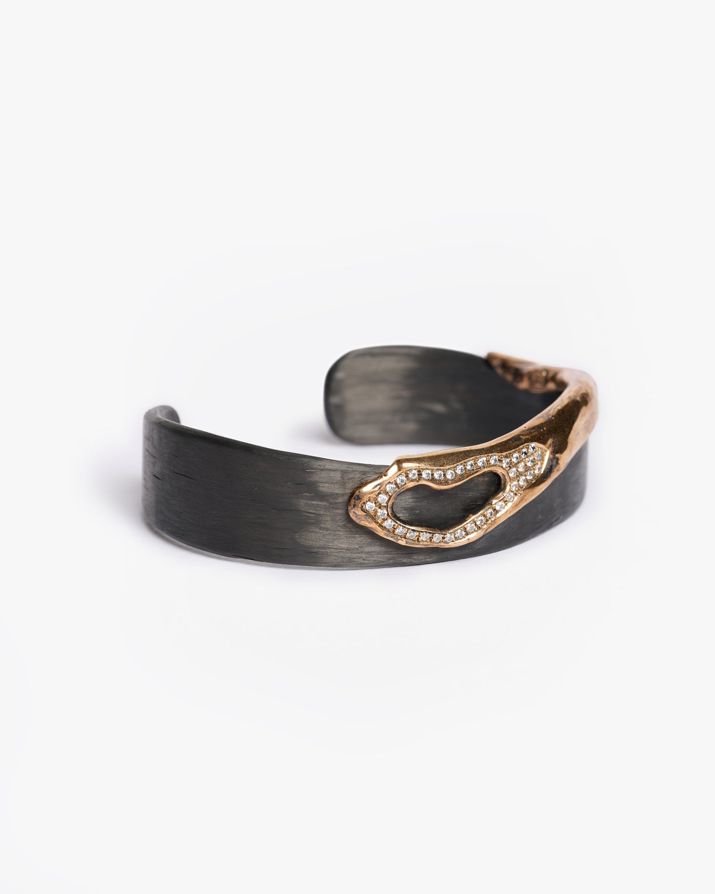 Bracciale small Heathrow black bronzo e zirconi