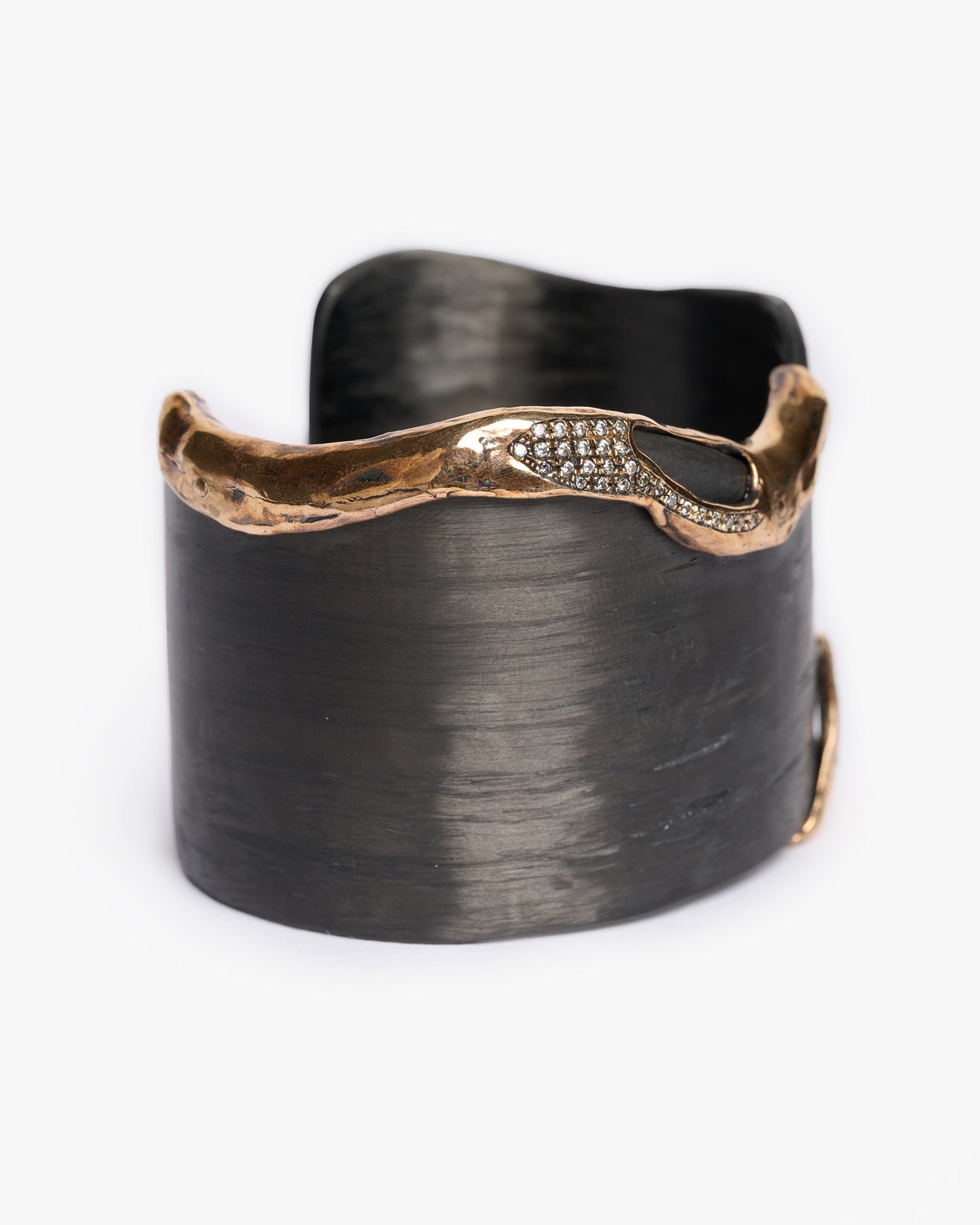 Bracciale big Heathrow black bronzo e zirconi