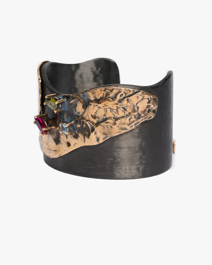Bracciale Changi black bronzo e zirconi