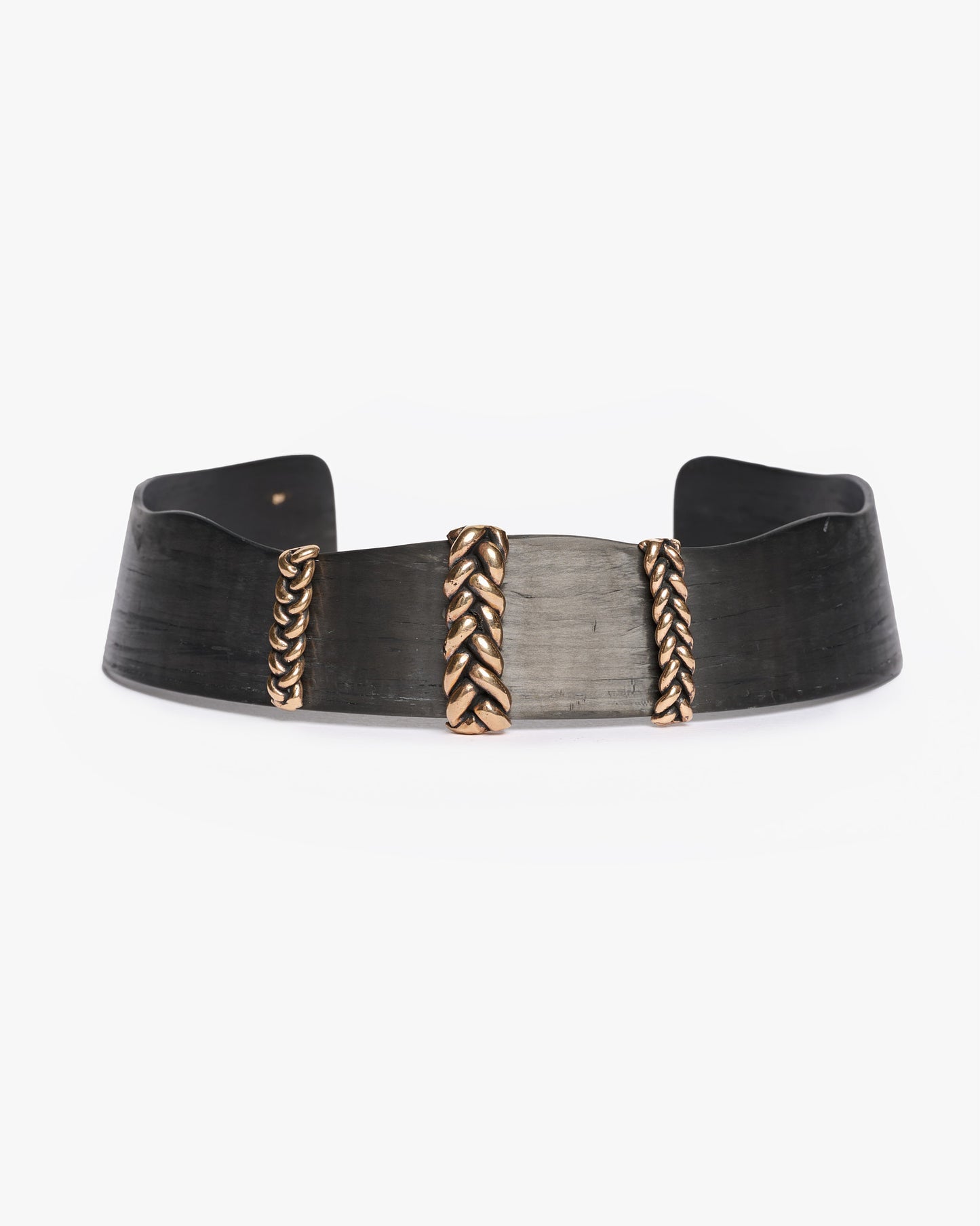 Choker Da Vinci black bronzo