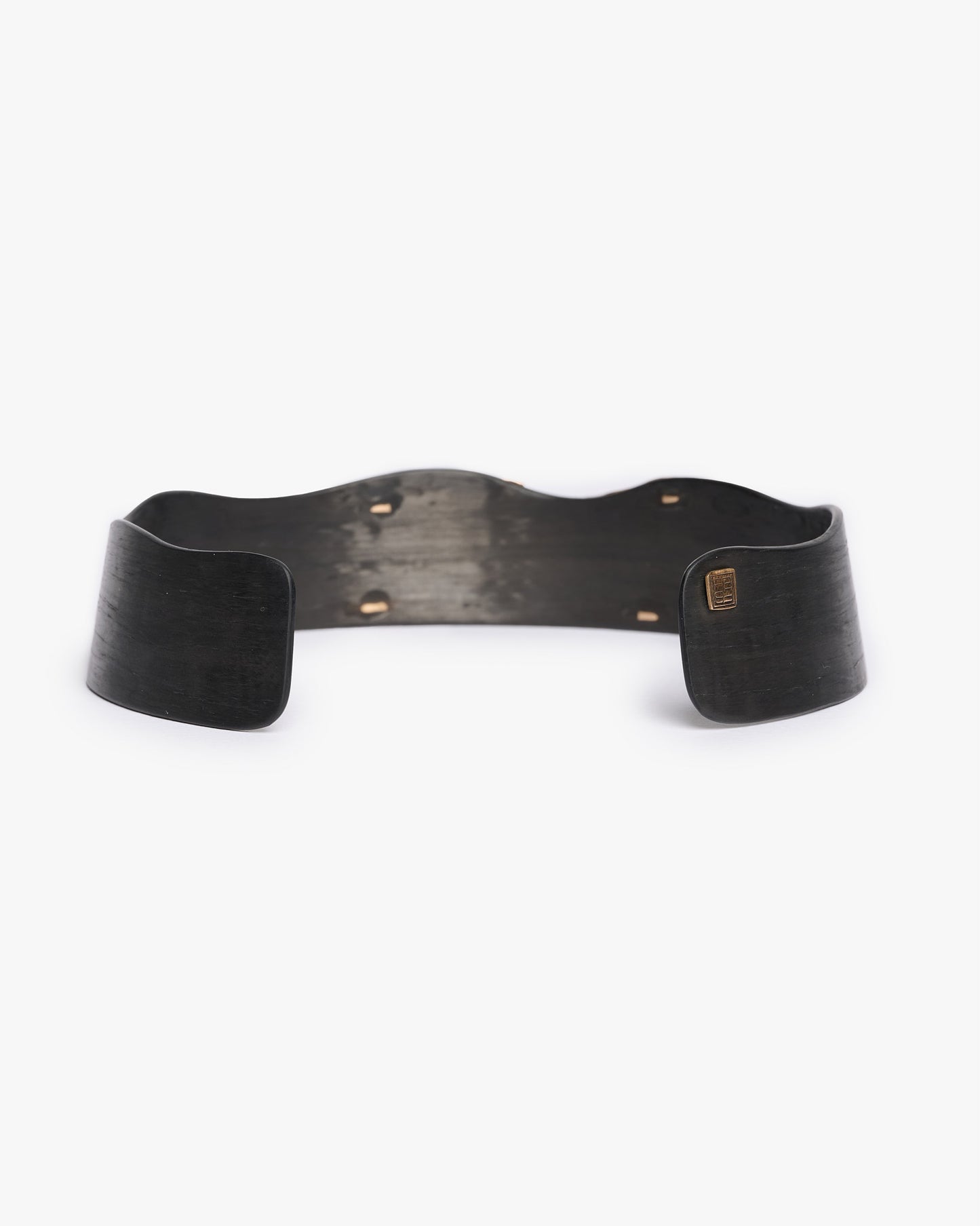 Choker Changi black bronzo e zirconi