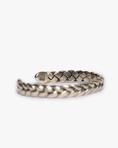 Bracciale treccia Argento