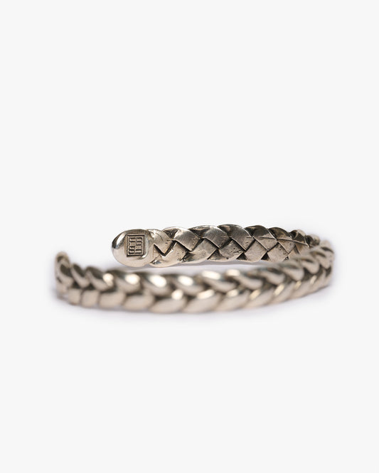 Bracciale treccia Argento