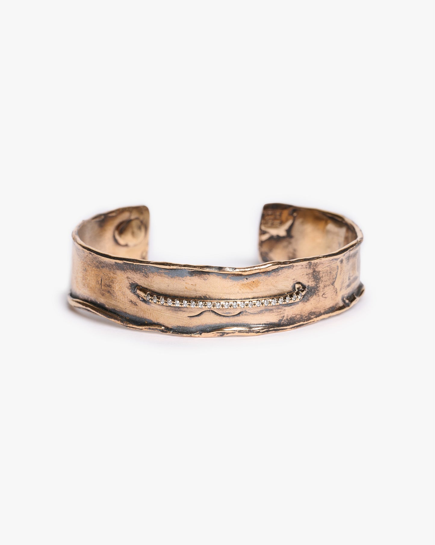 Bracciale JFK bronzo e zirconi