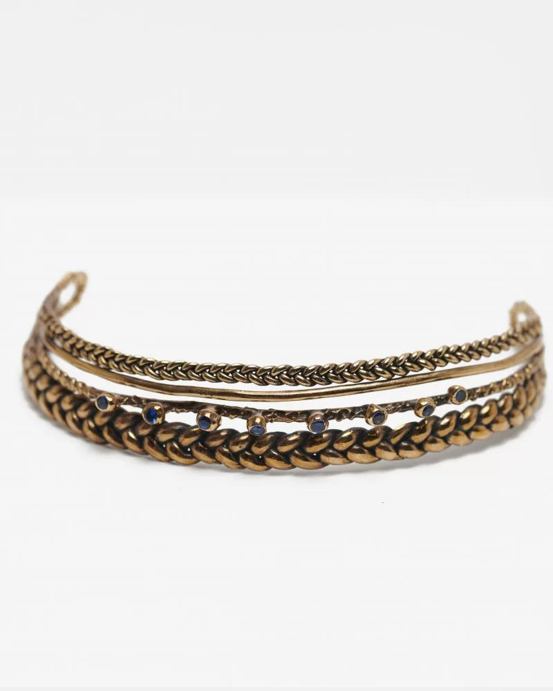Collana Masai Mara bronzo