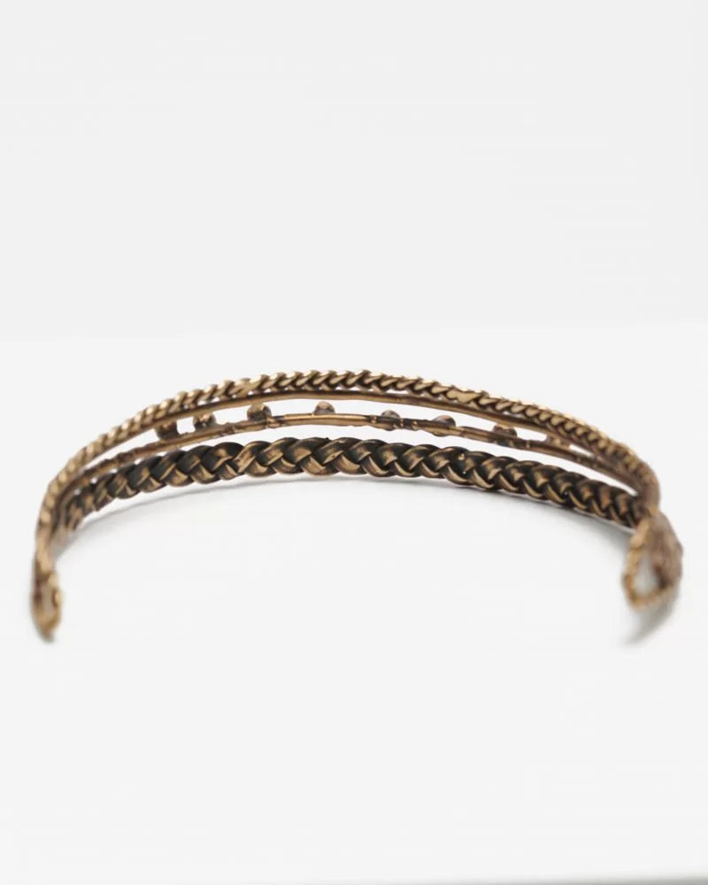 Collana Masai Mara bronzo