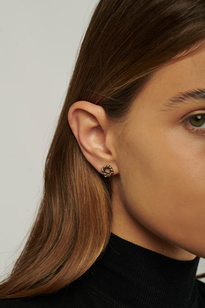 Pendenti small round Dna | Argento
