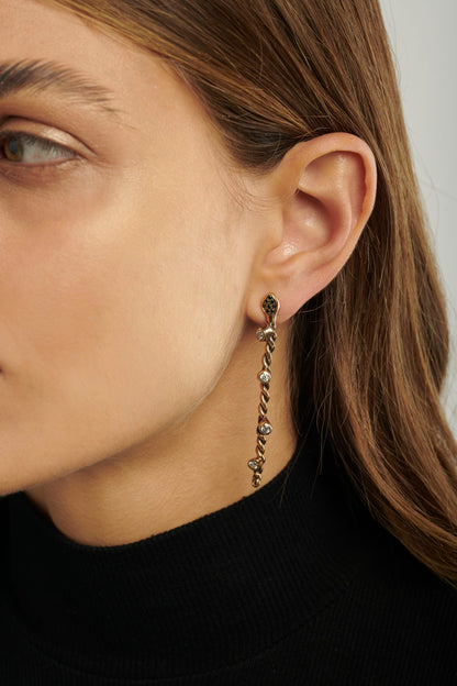 Pendenti long dna bronzo
