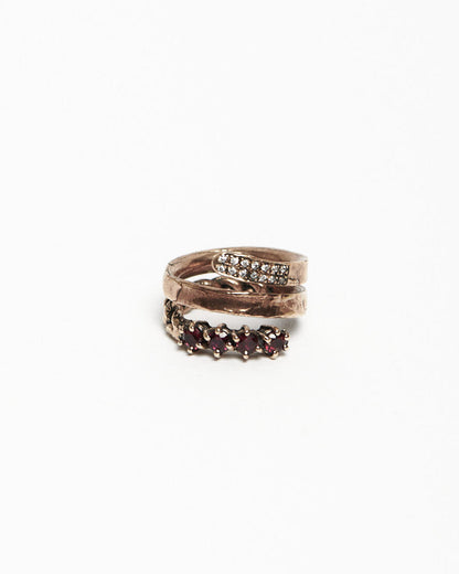 Anello Amelia Bronzo