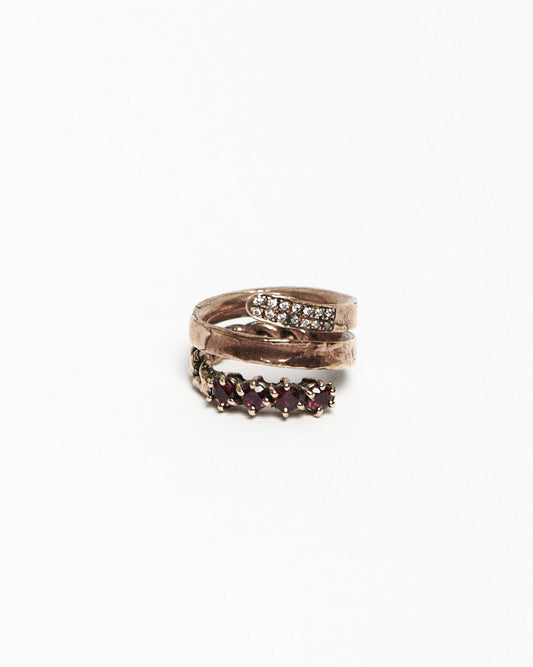 Anello Amelia Bronzo