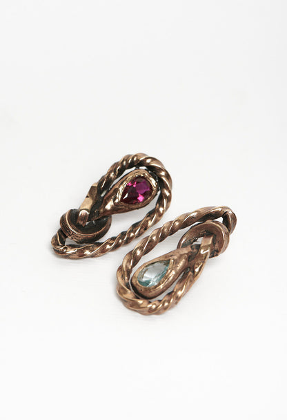 Orecchini Amelia bronzo