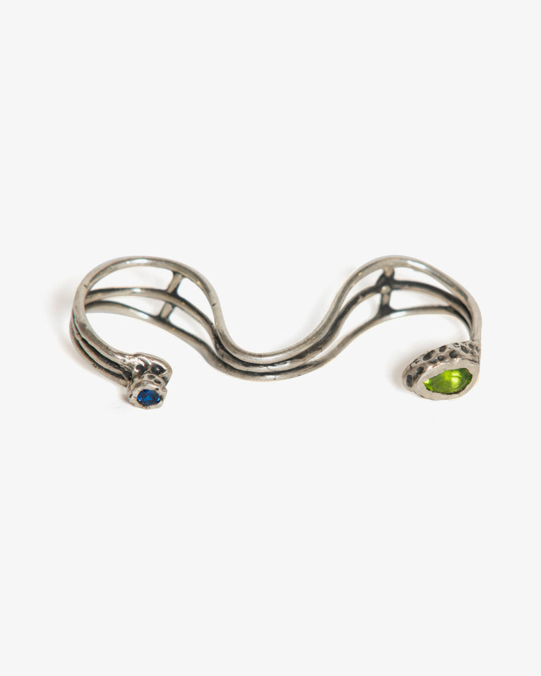Anello baffo mamasinta argento