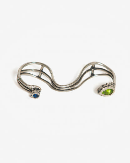 Anello baffo mamasinta argento