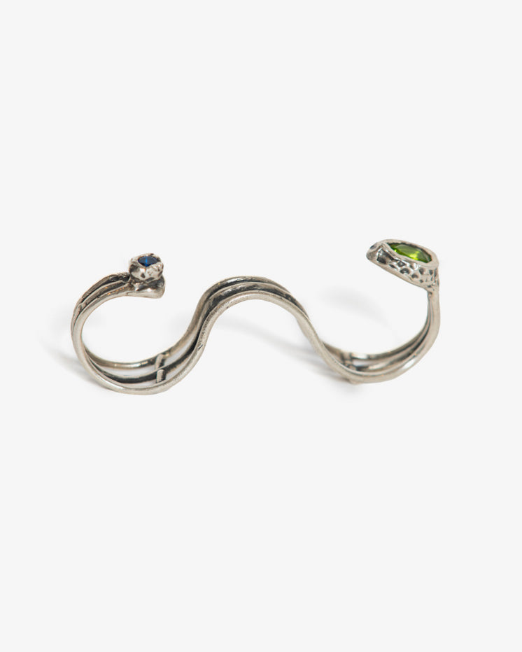 Anello baffo mamasinta argento