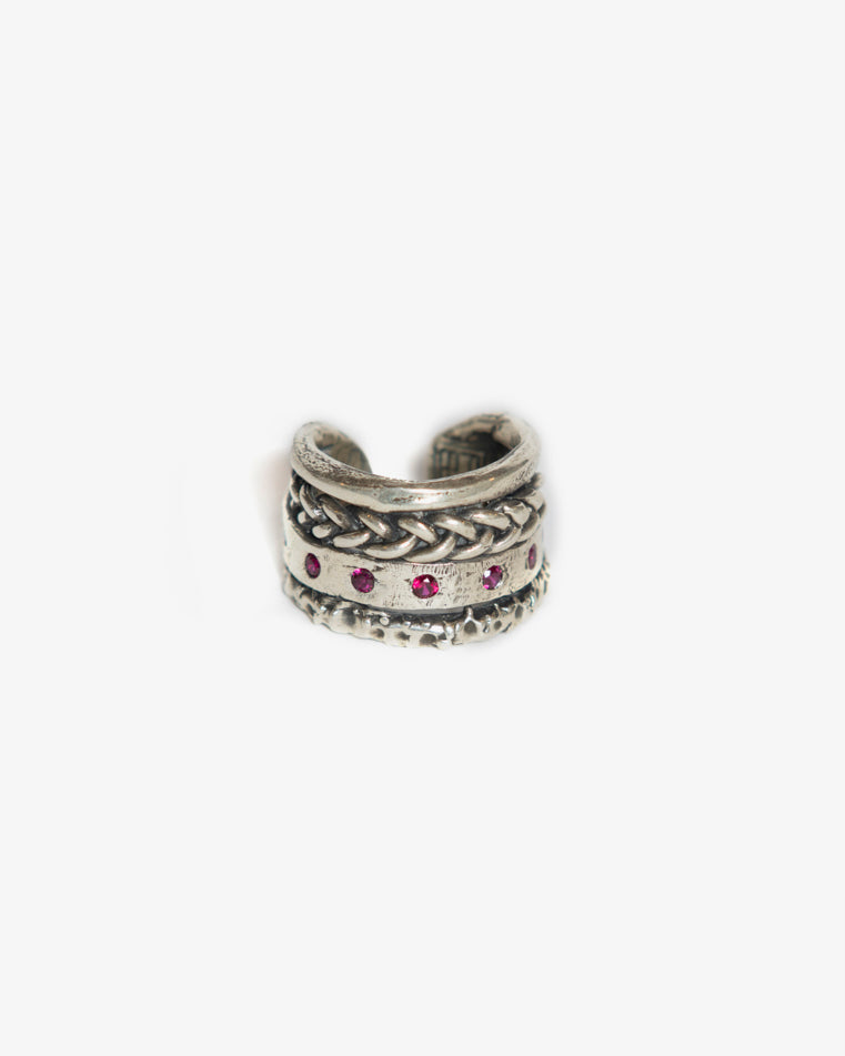 Anello Masai Mara argento BASIC