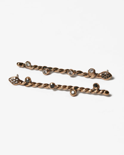 Pendenti long dna bronzo