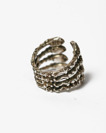 Anello quadruplo mandevilla argento zirconi