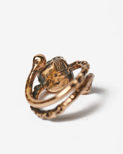 Anello spirale Mamasinta bronzo