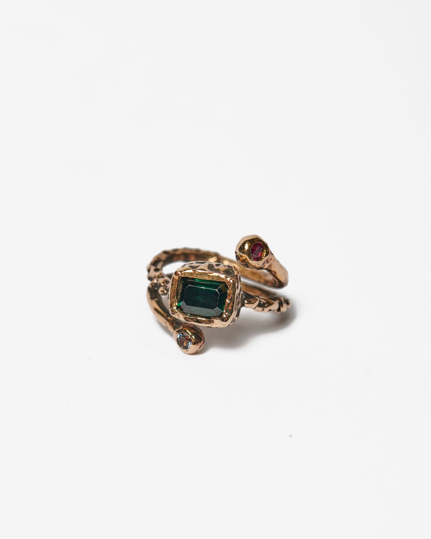 Anello spirale Mamasinta bronzo