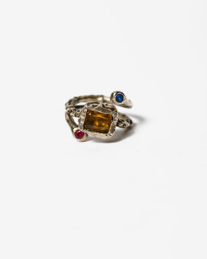 Anello spirale mamasinta argento