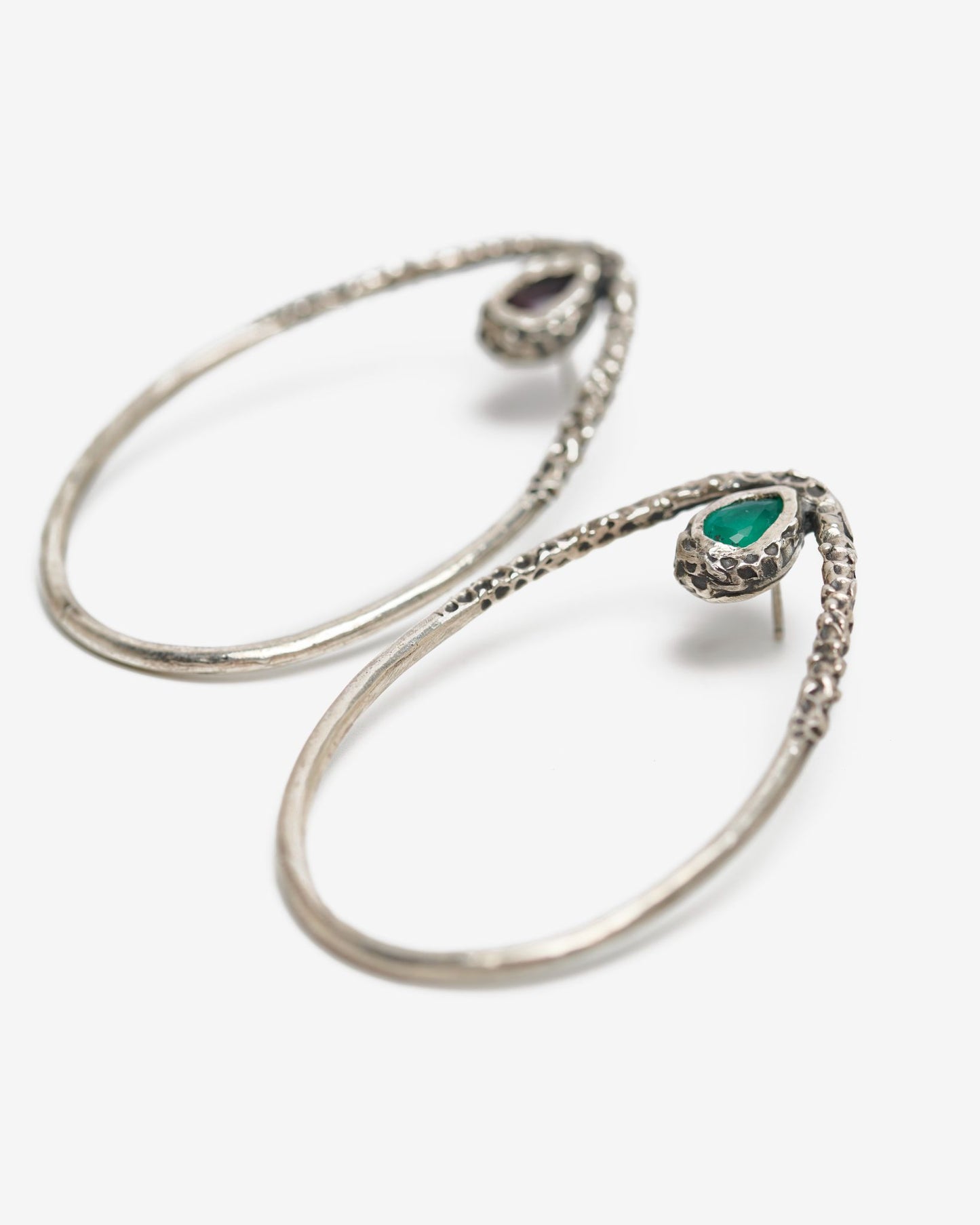 Orecchini Goccia Masai Mara argento