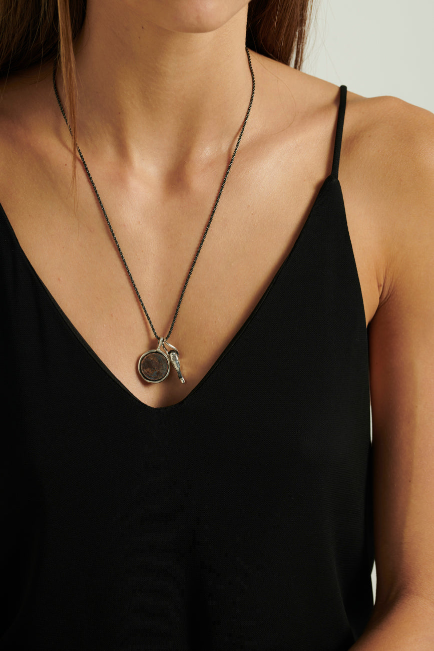 Collana zada mix argento