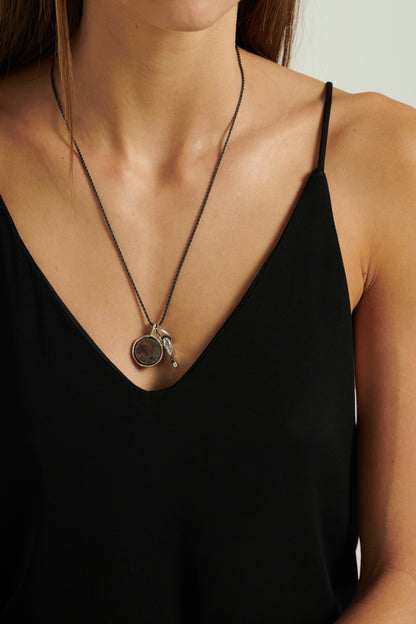 Collana zada mix argento