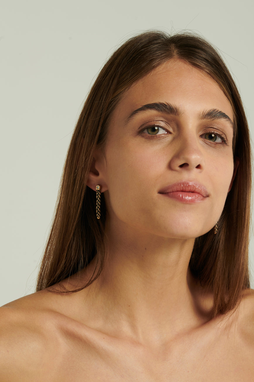 Orecchini wanderlust bronzo