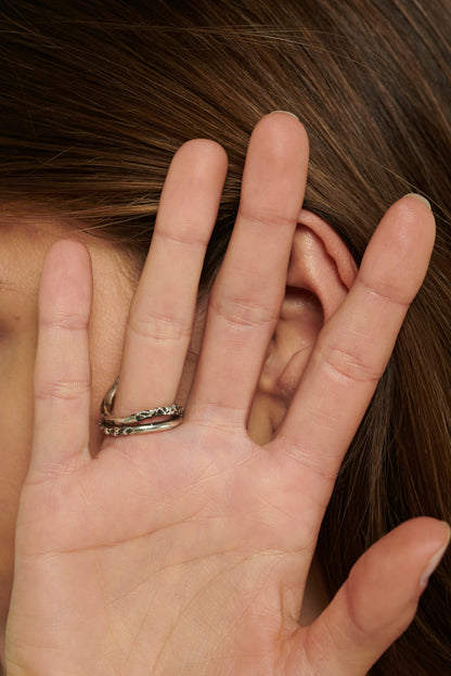 Anello spirale mamasinta argento