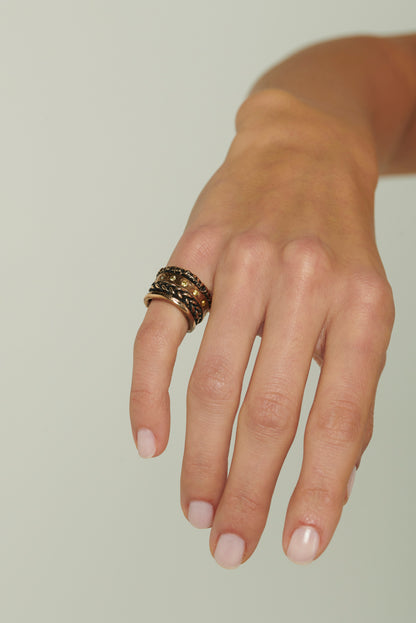 Anello Masai Mara bronzo BASIC