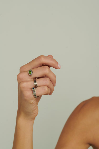 Anello baffo mamasinta bronzo
