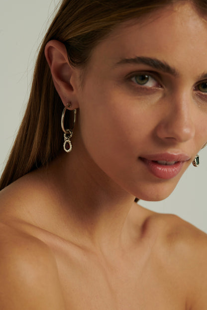 Pendente pokot goccia argento