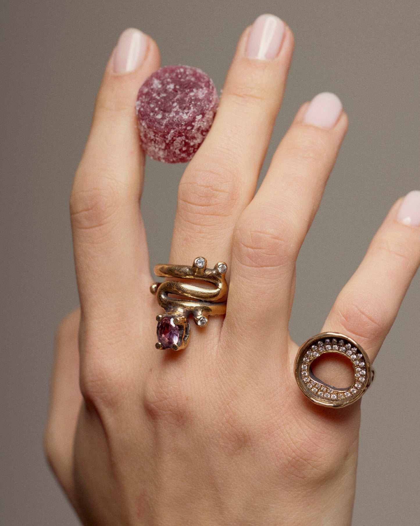 Anello Trotula bronzo