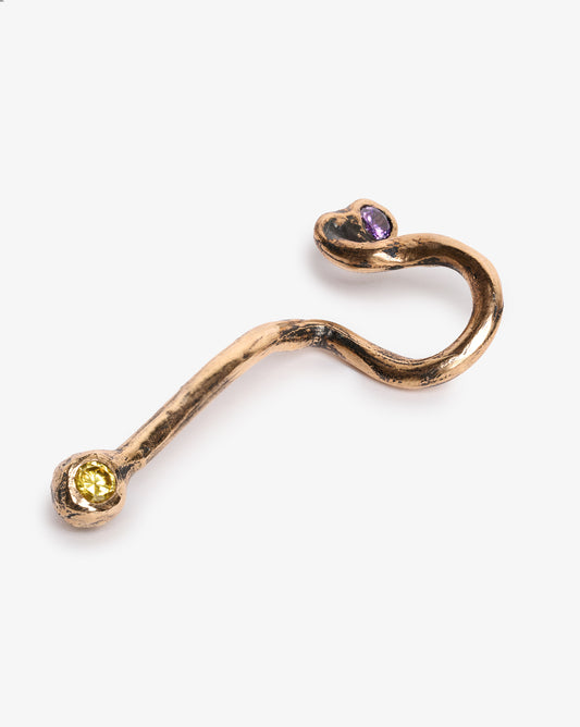 Piercing lungo haneda bronzo