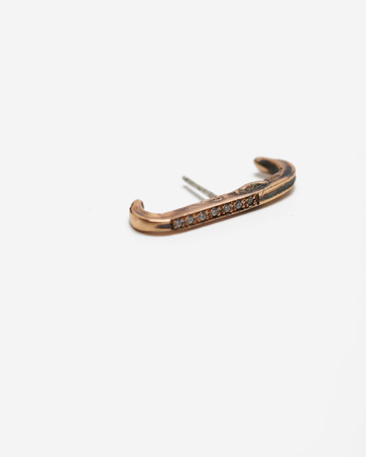 Earcuff ecg bronzo