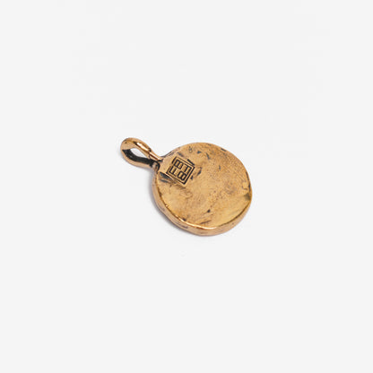 Collana moneta zada bronzo luxury