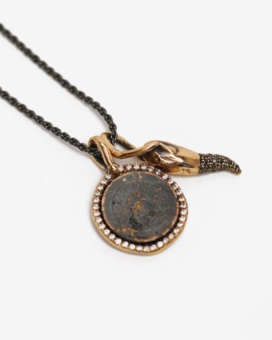 Collana zada mix bronzo luxury