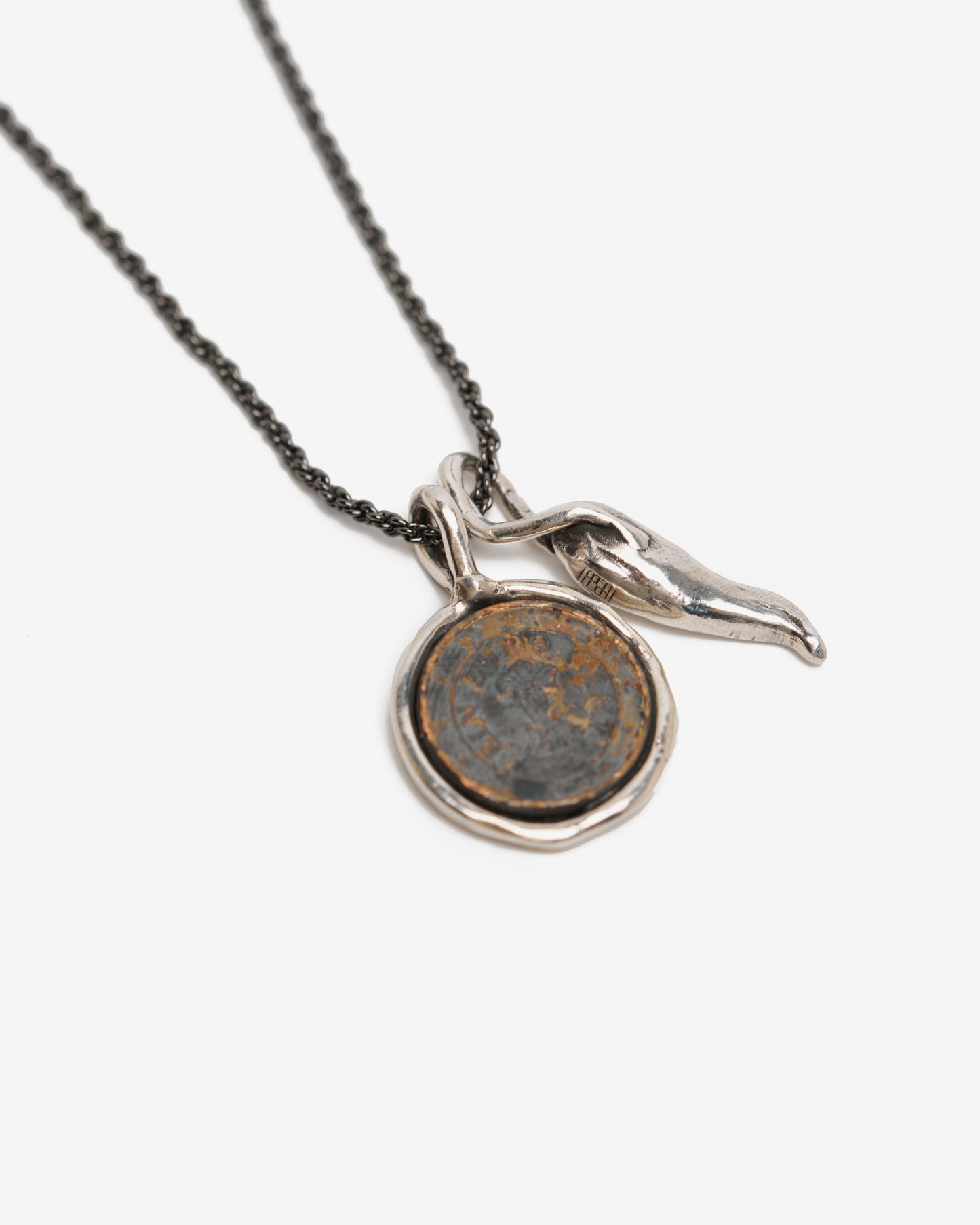 Collana zada mix argento