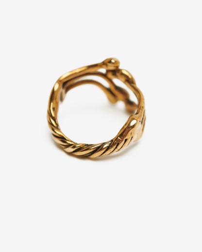 Anello small genesis bronzo e zirconi