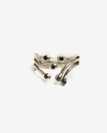 Anello small genesis zirconi argento