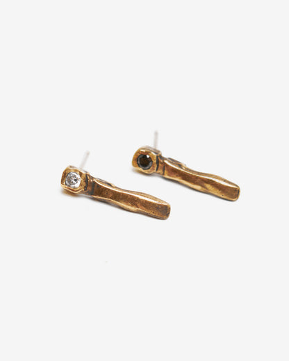 Orecchini pendenti druide short bronzo