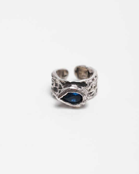 Anello masai terra argento