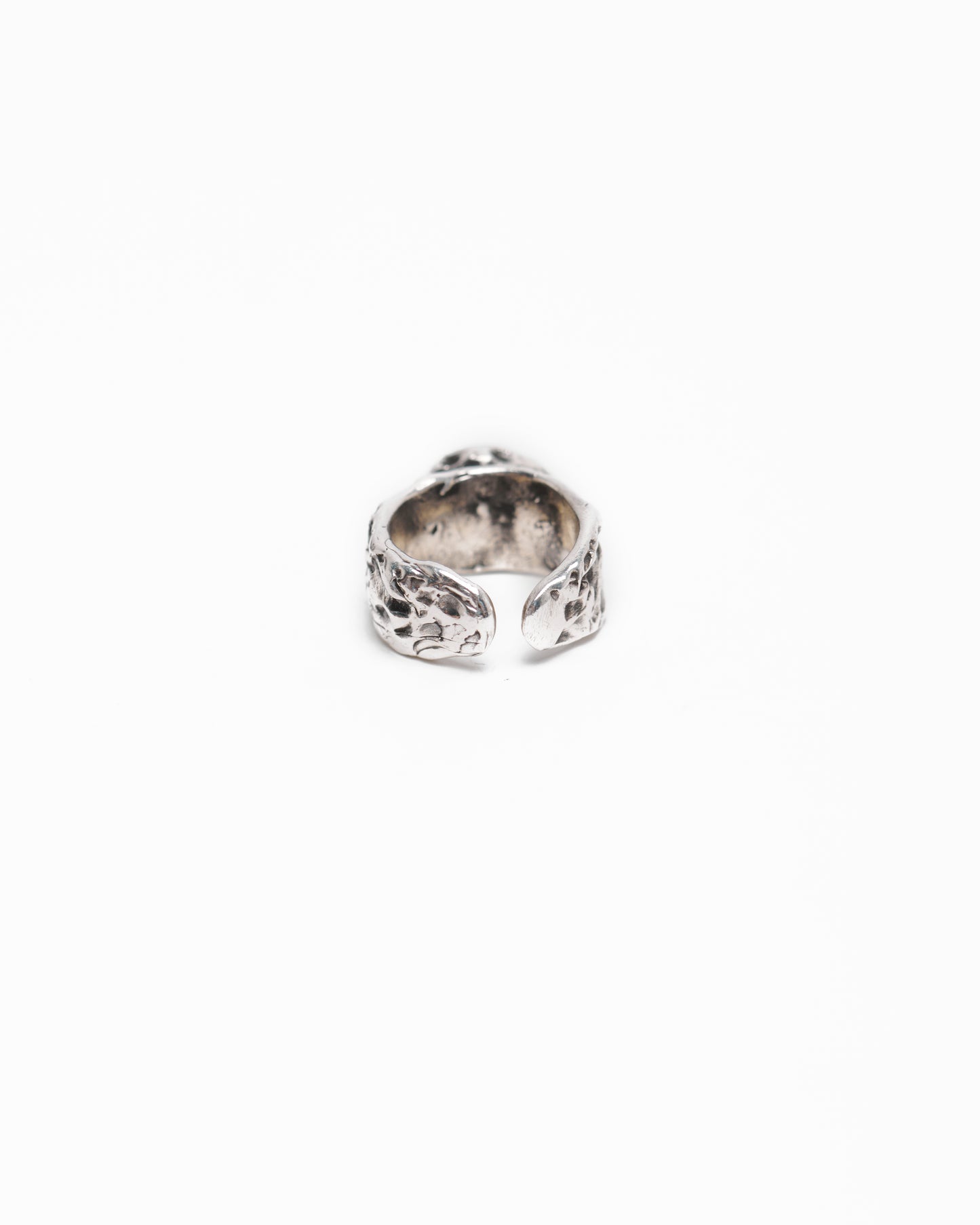 Anello masai terra argento
