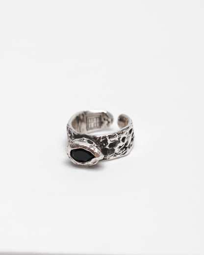 Anello masai terra argento