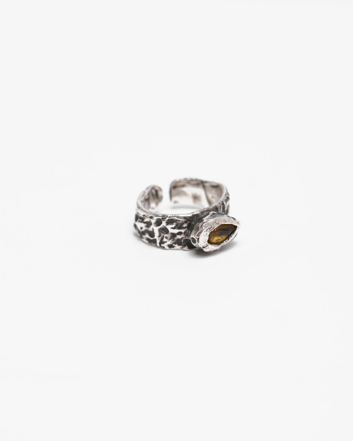 Anello masai terra argento
